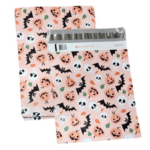 NEW Halloween 20 Piece 10x13 Self-Sealing Poly Mailers, Tearproof Shipping Bags - Picture 1 of 2